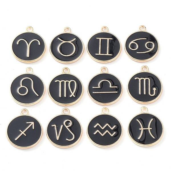 Alloy Enamel Pendants