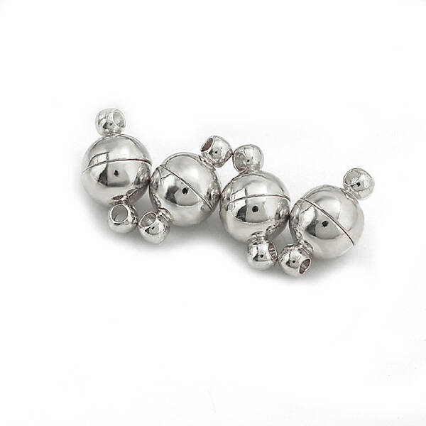 Brass Magnetic Clasps with Loops