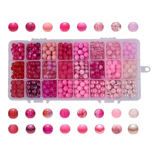 Mixed Style Glass Beads
