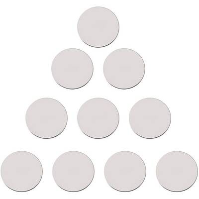 50 pcs 25mm Flat Round 304 Stainless Steel Blank Stamping Tag Pendants for Earring Bracelet Necklace Pendant Charm Jewelry Ma...