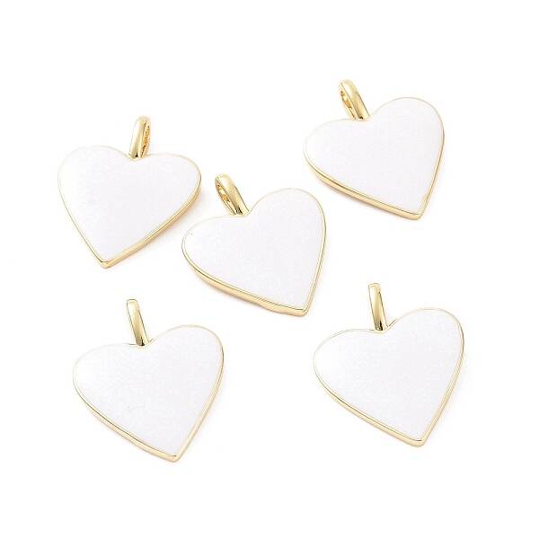 Brass Enamel Pendants
