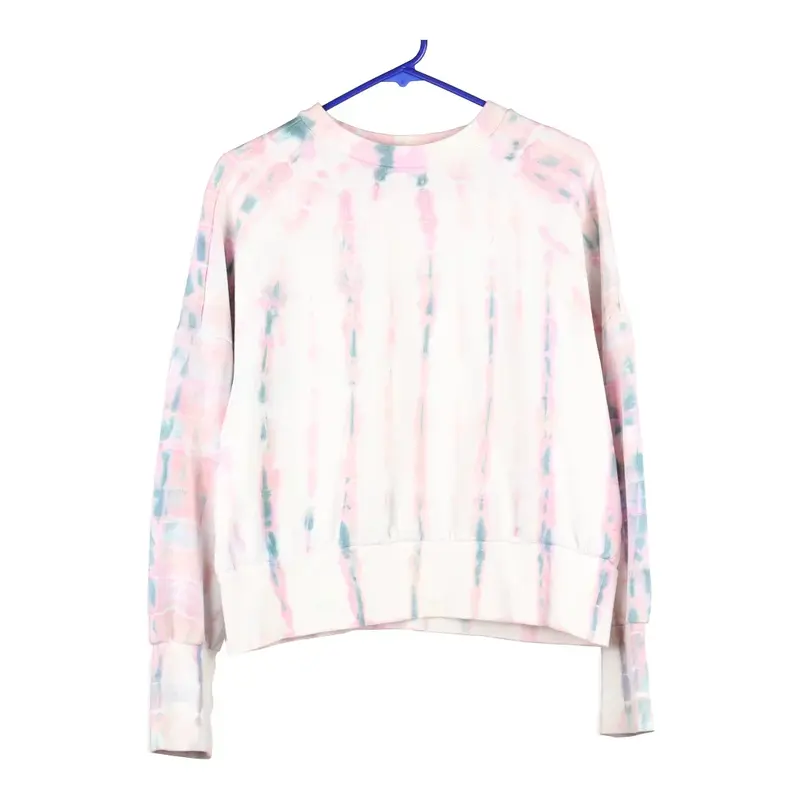 Old Navy Tie-Dye Sweatshirt - Large Multicoloured Cotton Blend