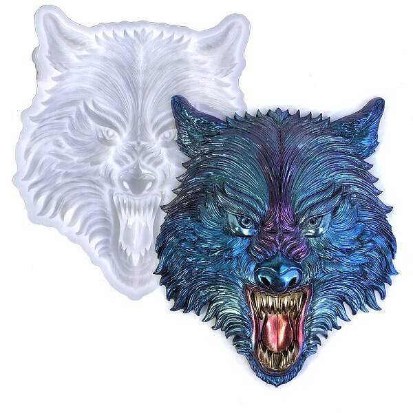 Wolf Head DIY Silicone Molds
