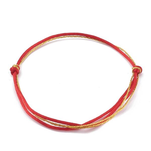 Adjustable Nylon Thread Multi-strand Bracelet Making