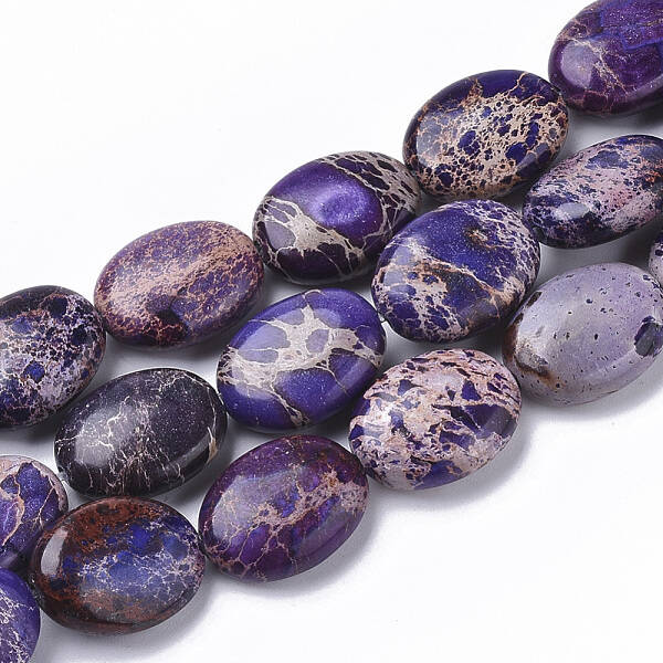 Natural Imperial Jasper Beads Strands