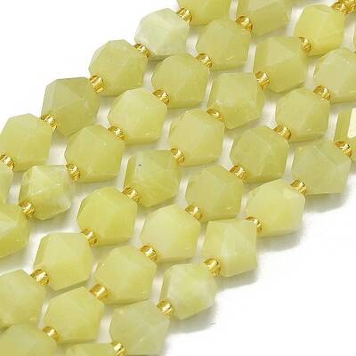 Natural Lemon Jade Beads Strands