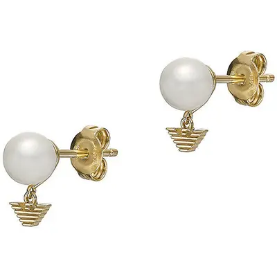 Emporio armani Elegant earrings IN gold plating with pearls EG3583710