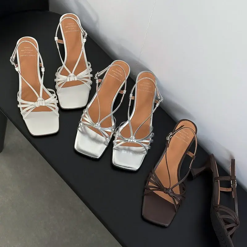 CHIKO Rylan Open Toe Kitten Heels Heeled Sandals