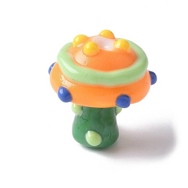 Handmade Lampwork Bumpy Beads