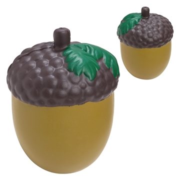 100 Customized Acorn - Stress Reliever - Polyurethane