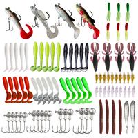 Selake Premium Soft Plastic Baits Tail-Wagging BiomimeticLure Set Specifically Designed for Trout, Perch, and Bass, Suitable ...