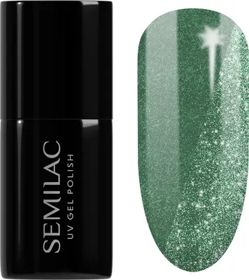 Semilac UV Hybrid New YEAAH Gel Nail Polish with UV/LED Lamp Color 410 More Energy 7 ml