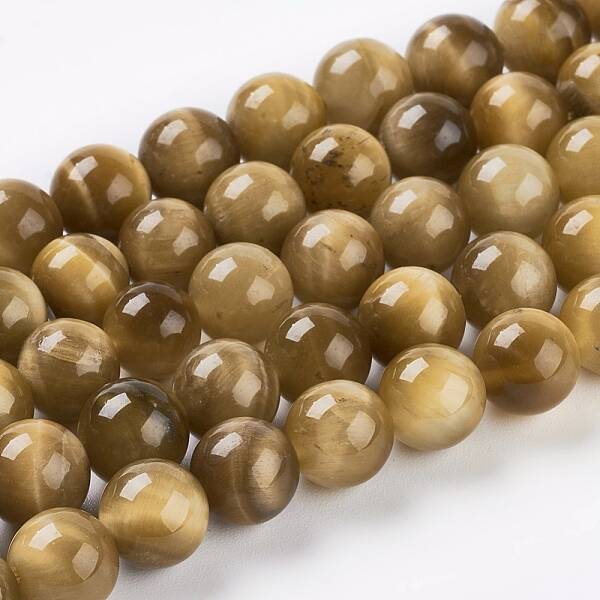 Natural Gold Tiger Eye Beads Strands