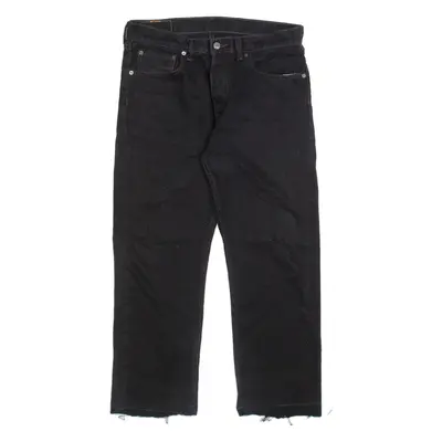 LEVI'S 505 Jeans Mens Black Regular Straight W32 L28