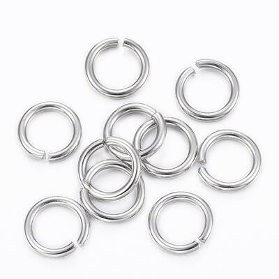 Tarnish Resistant 304 Stainless Steel Open Jump Rings