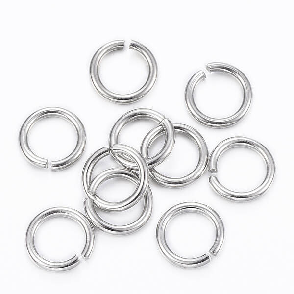 Tarnish Resistant 304 Stainless Steel Open Jump Rings