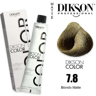 Dikson Color 120 Ml 7.8 Blonde Matte
