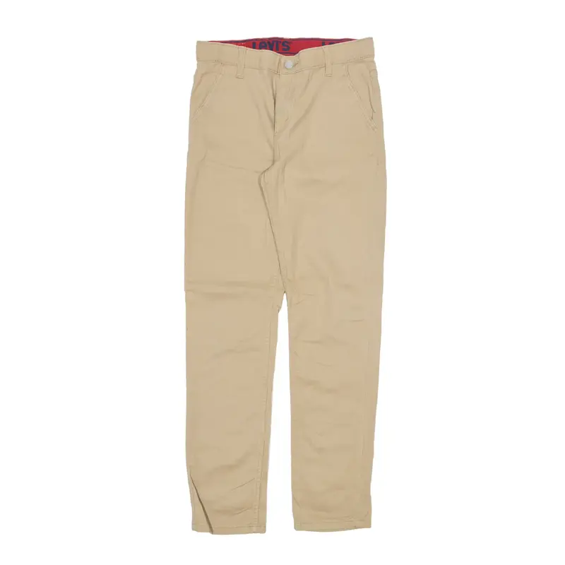 LEVI'S 502 Trousers Beige Regular Skinny Boys W28 L30