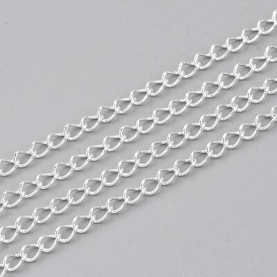 3.28 Feet 304 Stainless Steel Curb Chains