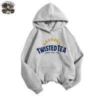 Twisted Tea Hoodie - Hard Iced Tea Logo Design - Cozy Unisex Hoodie for Casual Wear - For Men And Women - Team BDK Menswear S...