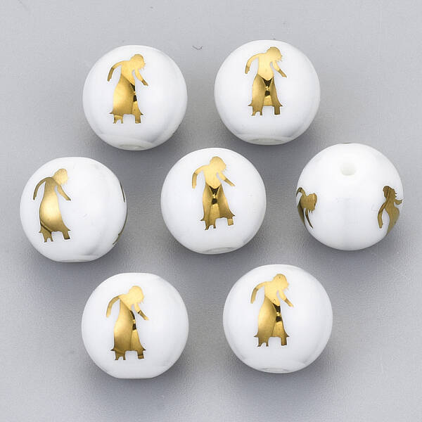 Electroplate Glass Beads