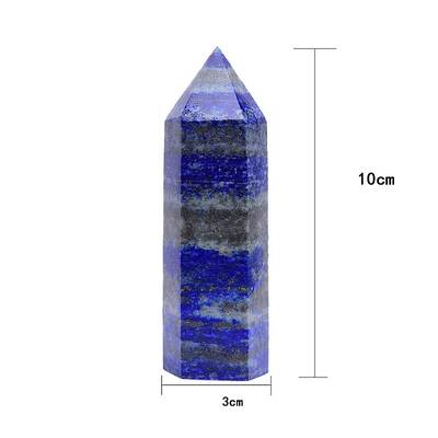 Point Tower Natural Lapis Lazuli Home Display Decoration