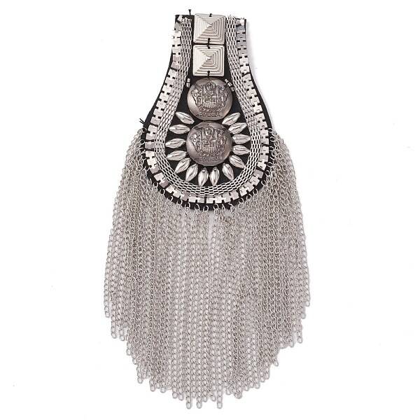 Iron Fashion Tassel Epaulette