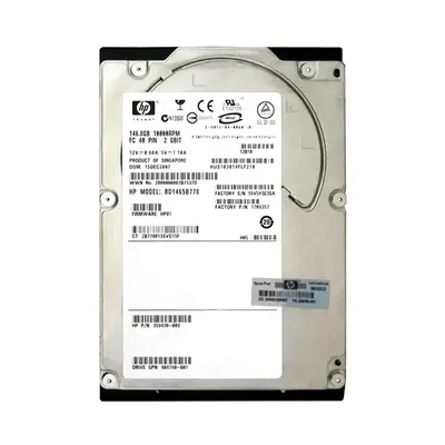 17R6357 HP 146.8GB 2Gb/s Fibre Channel 10000 3.5-inch Hard Drive