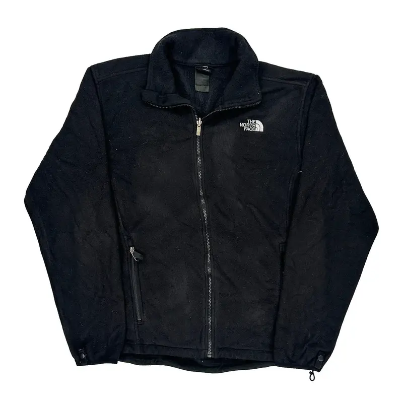 The North Face Fleece Jacket - Large Black Polyester