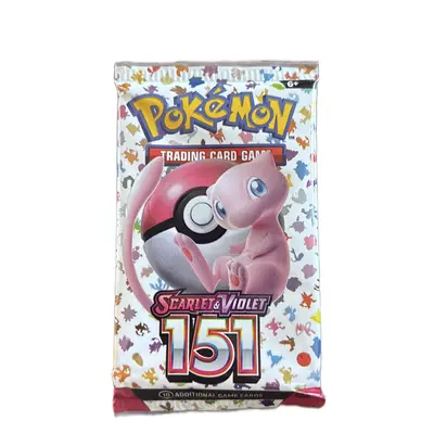 Scarlet Violet 151 Booster Pack - Compatible with Various Products and Accessories