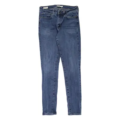 LEVI'S 711 Premium Womens Jeans Blue Slim Skinny W30 L32