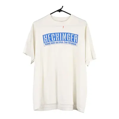 Screen Stars Best T-Shirt - XL White Cotton Blend