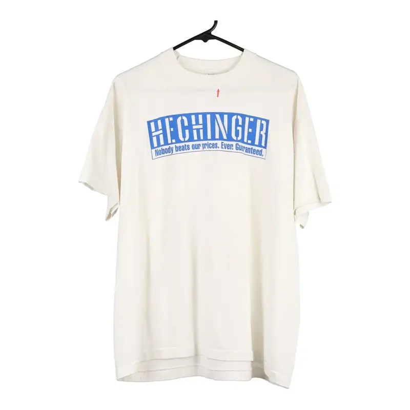 Screen Stars Best T-Shirt - XL White Cotton Blend