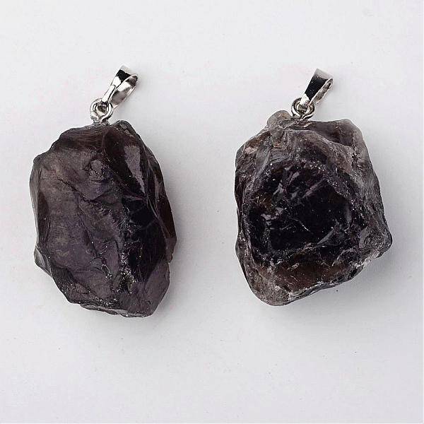 Natural Smoky Quartz Pendants