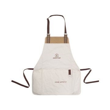 25 Custom Charlie Cotton Grill Apron - Multi-Pocket & Insulated