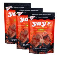 New Spicy And Sweet  (Spicy)  Beef Crisps 3 Pack