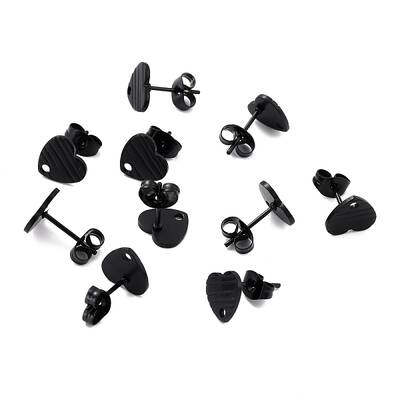 304 Stainless Steel Stud Earring Findings