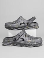 Men's Camo Print Breathable Clogs Slides, Breathable Lightweight Clogs, Casual Comfortable Breathable Non Slip Eva Slippers f...