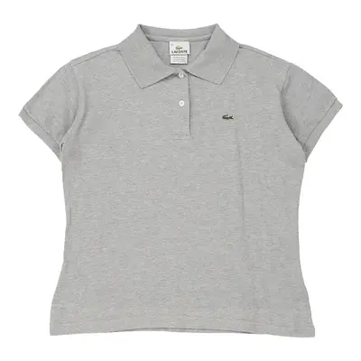 Lacoste Polo Shirt - Medium Grey Cotton | Size: medium