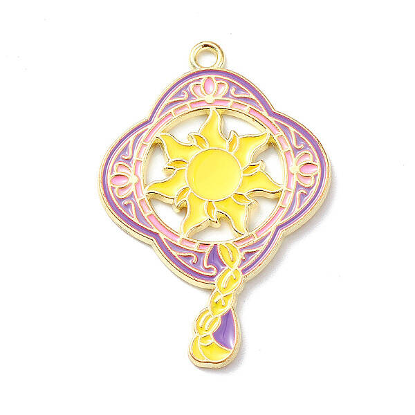Alloy Enamel Pendants