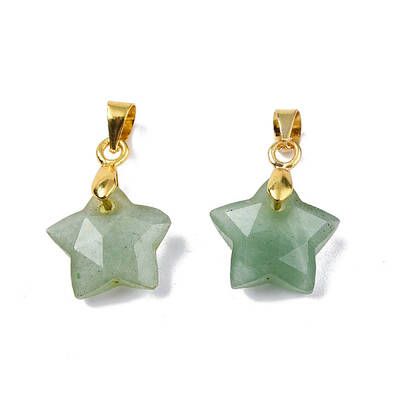 Natural Green Aventurine Charms