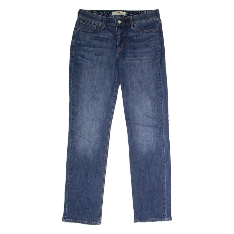 LEVI'S 525 Womens Jeans Blue Regular Straight Stone Wash W32 L30