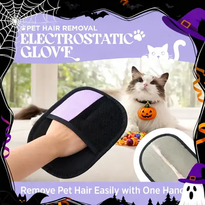 Lesure Pet Hair Remover Glove, Electrostatic Removal Gloves for Pet Hair, Pet Hair Remover Gloves for Dog & Cat, Reusable Pet...