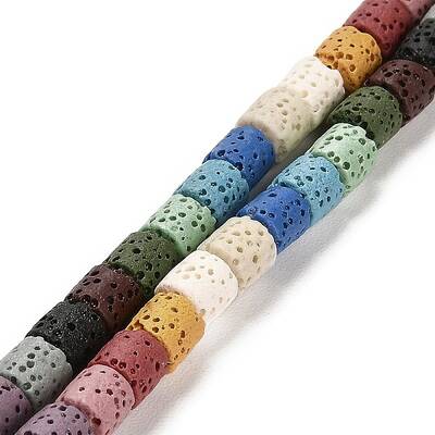 Natural Lava Rock Beads Strands