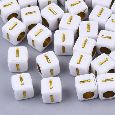 Plating Acrylic Beads