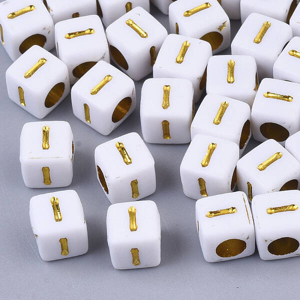 Plating Acrylic Beads