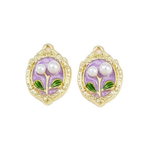 Alloy Enamel Pendants