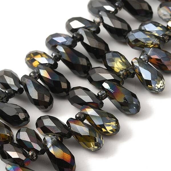 Electroplate Glass Beads Strands