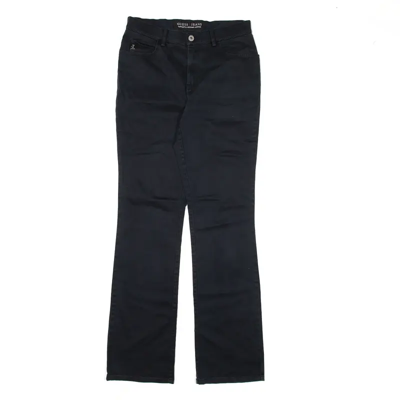 GUESS Jeans Black Denim Regular Straight Mens W24 L30