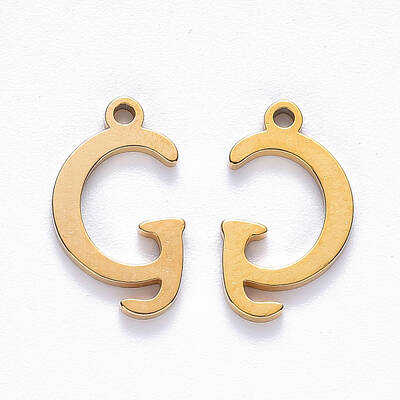PVD Vacuum Plating 201 Stainless Steel Charms